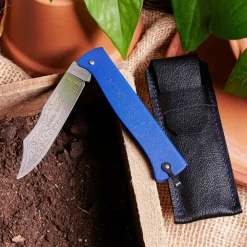 Garrett Wade Blue Douk Douk Knife with Leather Sheath Online