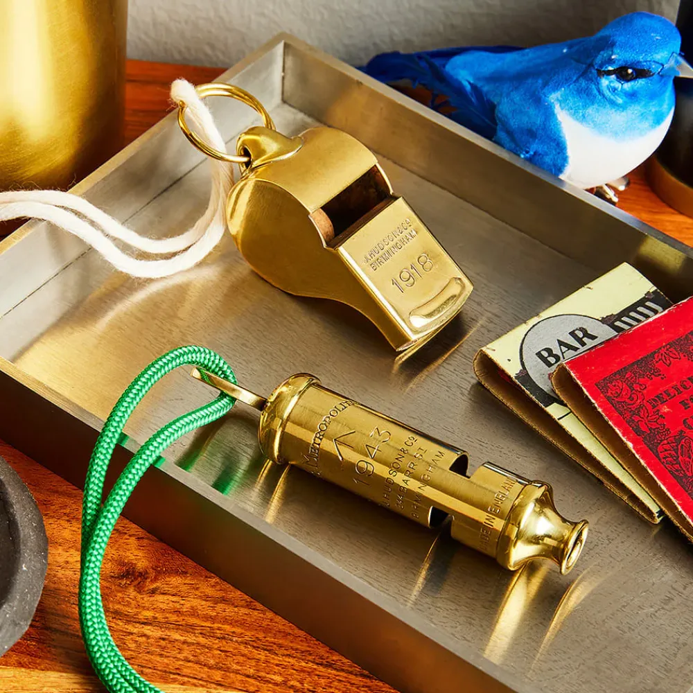 garrett-wade 1918 Brass Artillery Officer's Whistle Online