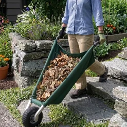 Garrett Wade 58" Canvas & Steel Wheelbarrow Online