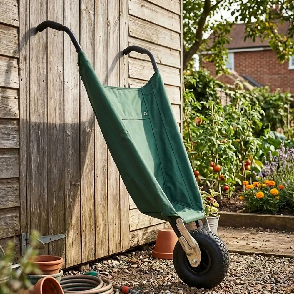 Garrett Wade 58" Canvas & Steel Wheelbarrow Online