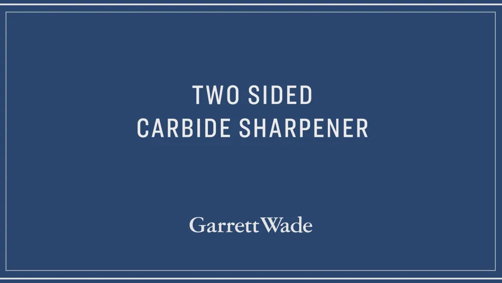 garrett-wade Carbide Sharpener 2 Sided Discount