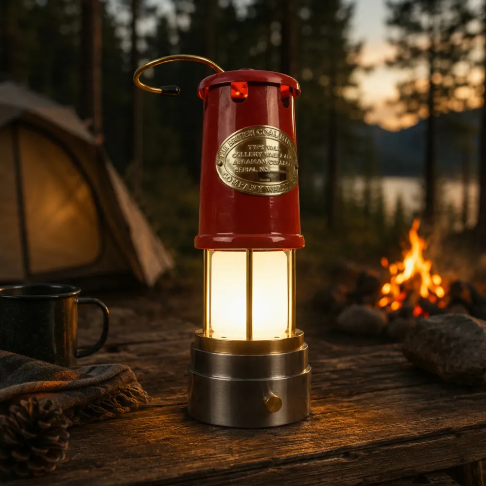 Garrett Wade Coal Miner's LED Lamp in Red Online