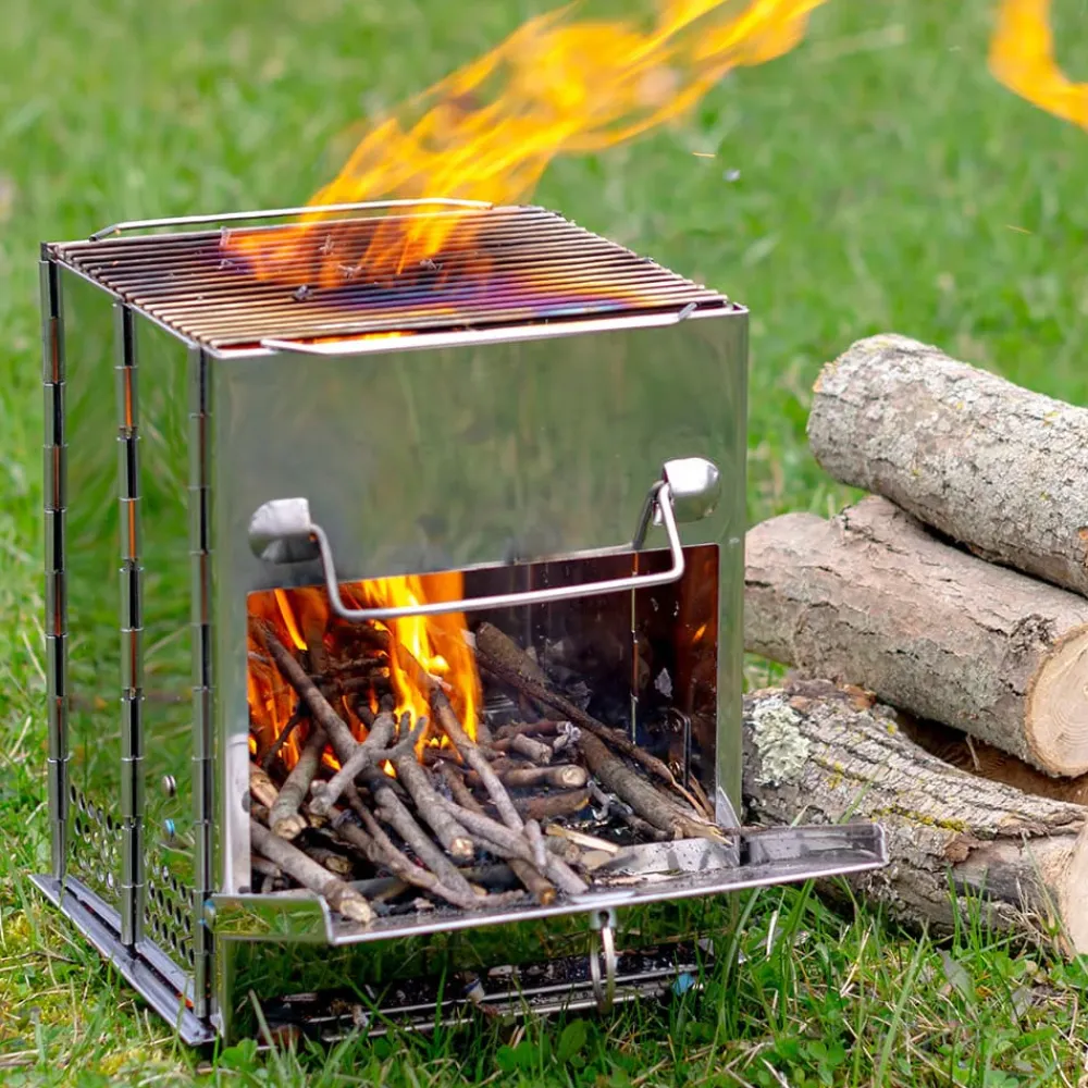 garrett-wade Collapsible Portable Wood Stove Clearance