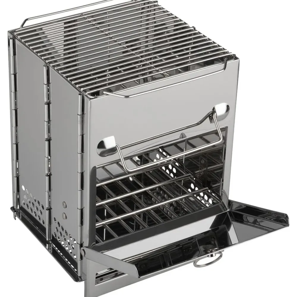 garrett-wade Collapsible Portable Wood Stove Clearance