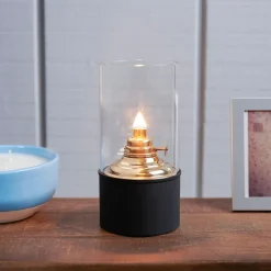 garrett-wade Desktop Oil Lamp with Interchangeable Bases New