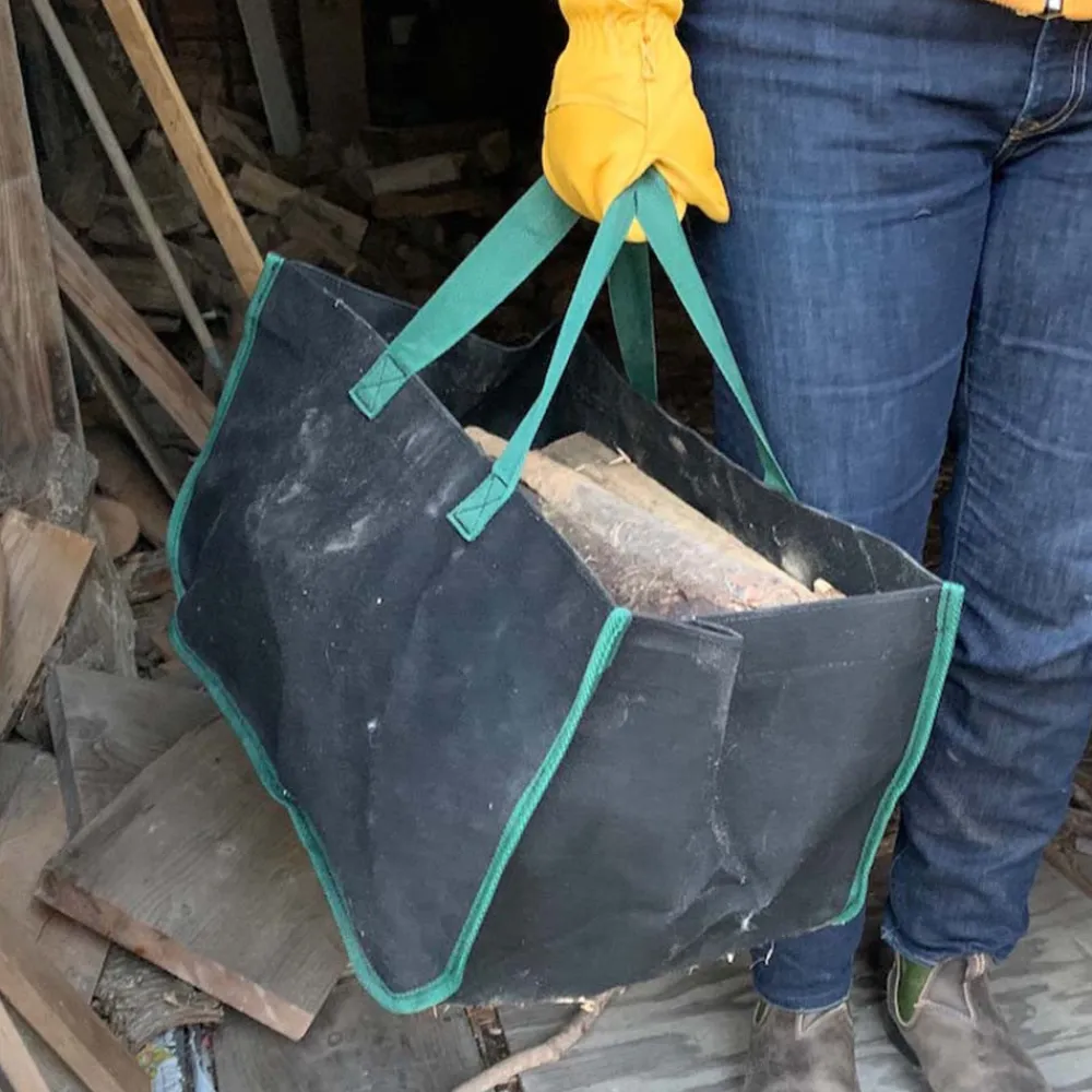 garrett-wade Double Thickness Black Log Carrier Outlet