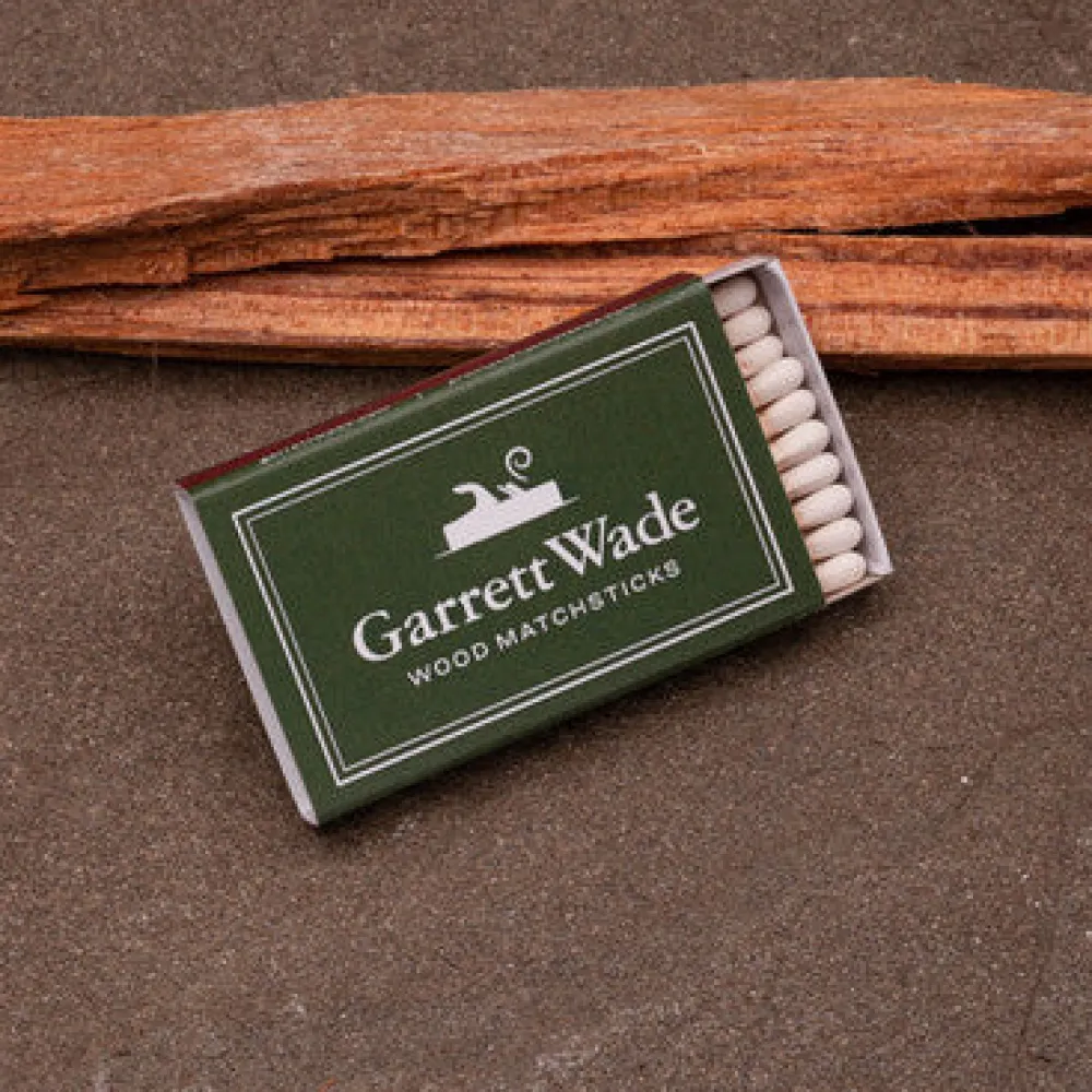 garrett-wade 50 Firelighters with Waxed Canvas Storage Set Outlet