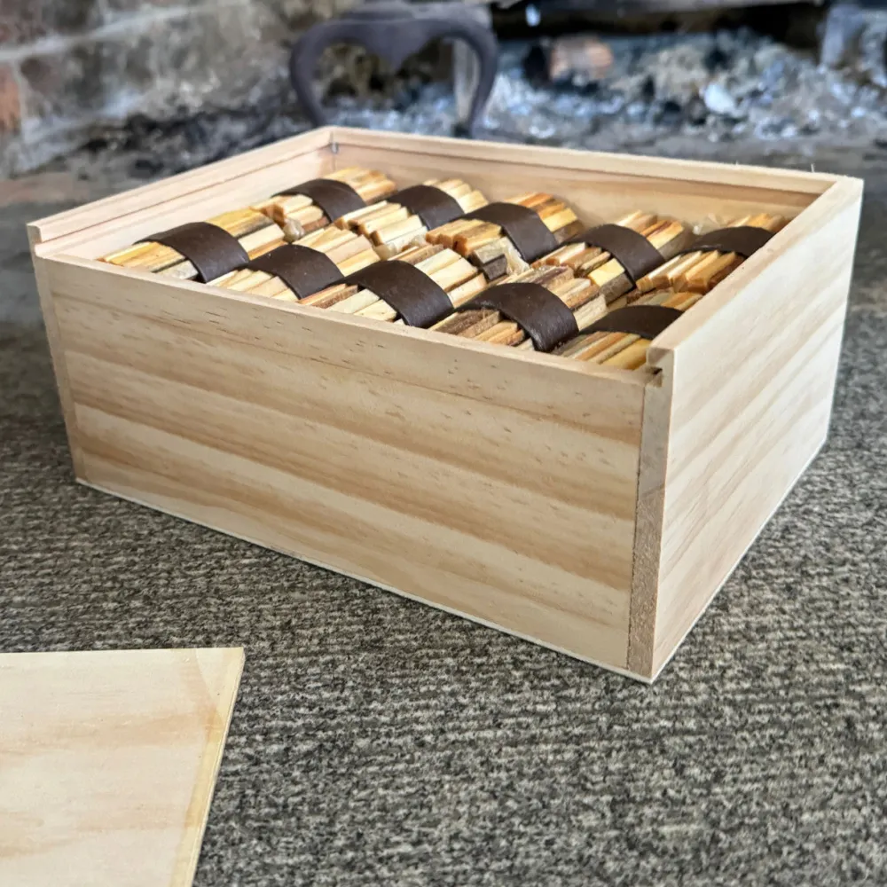 garrett-wade Firestarters in a Wooden Gift Box (20 Pieces) Online
