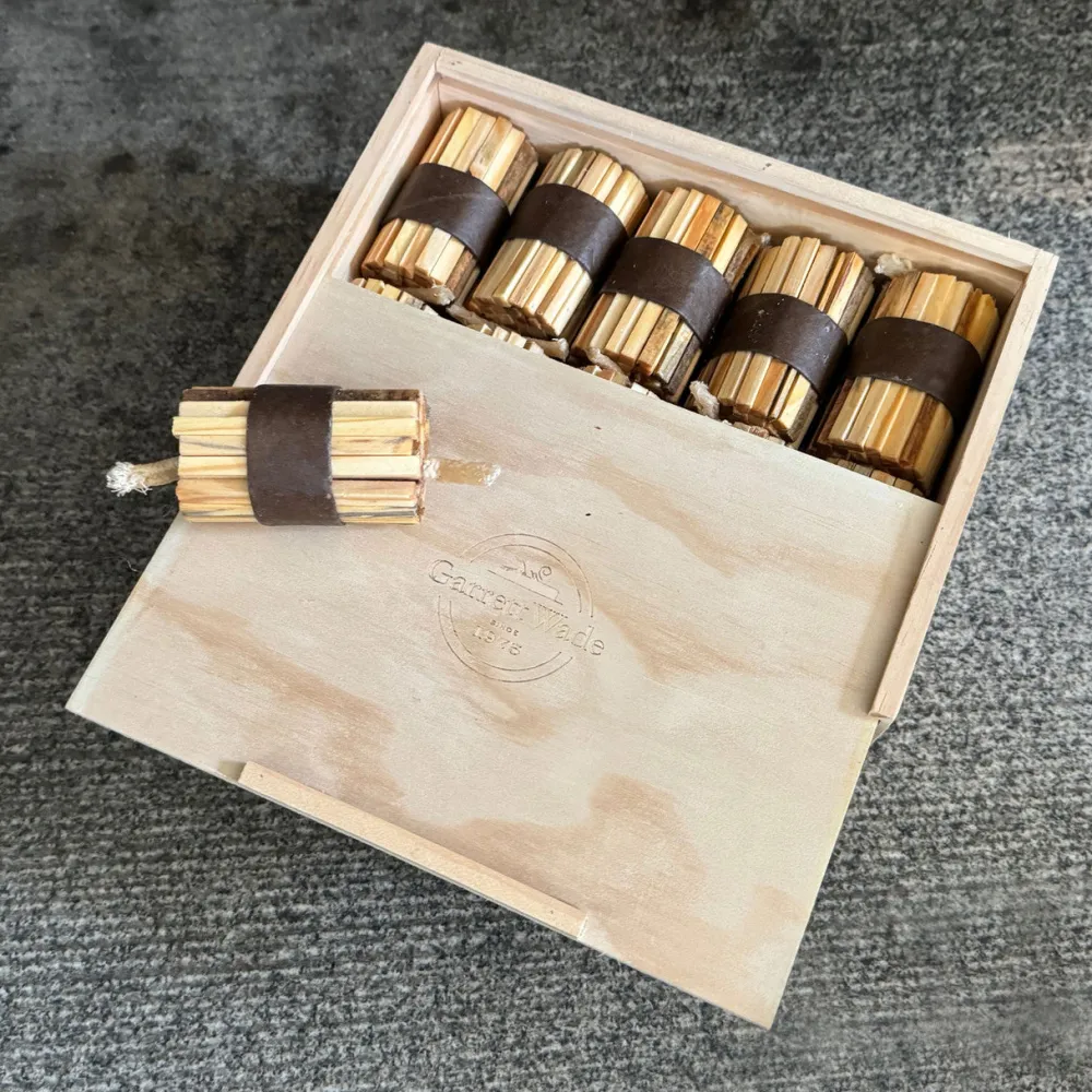garrett-wade Firestarters in a Wooden Gift Box (20 Pieces) Online