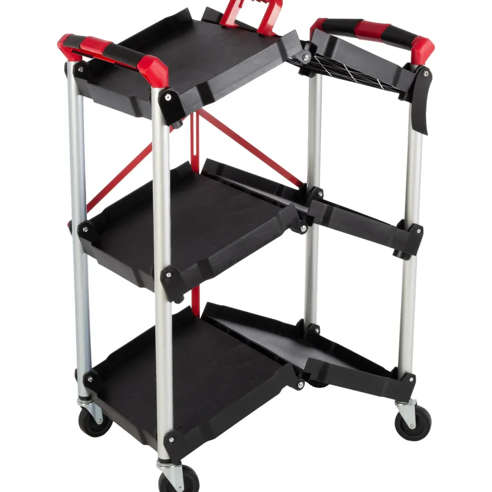 garrett-wade Folding Cart (50lb Capacity Per Shelf) Hot