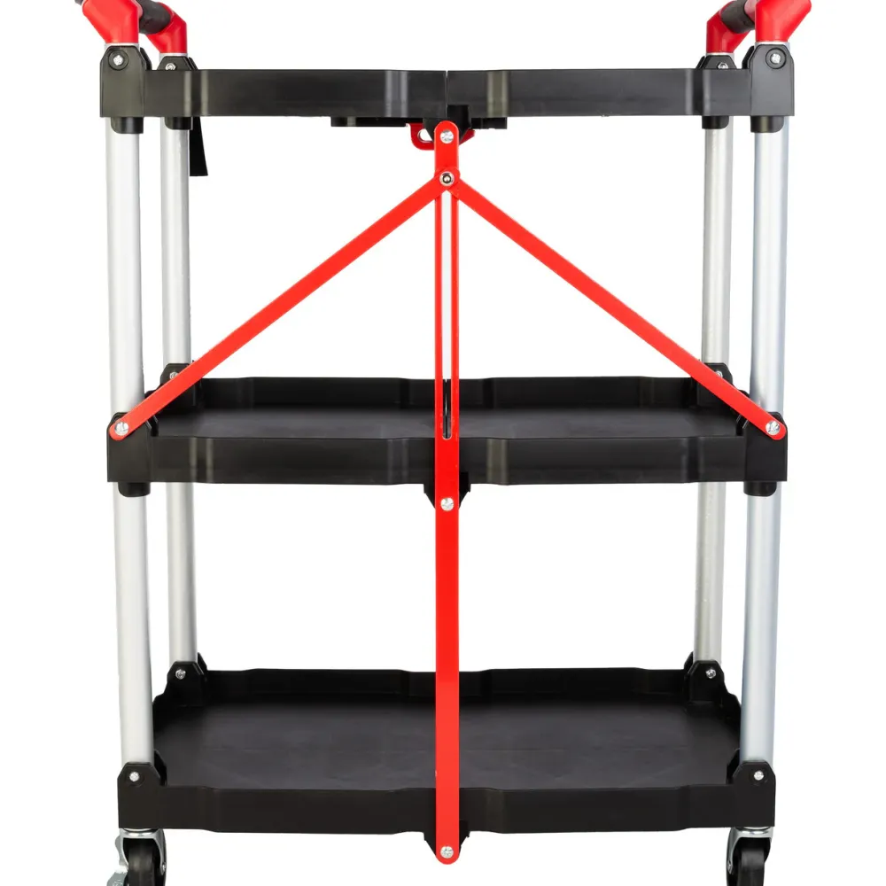 garrett-wade Folding Cart (50lb Capacity Per Shelf) Hot