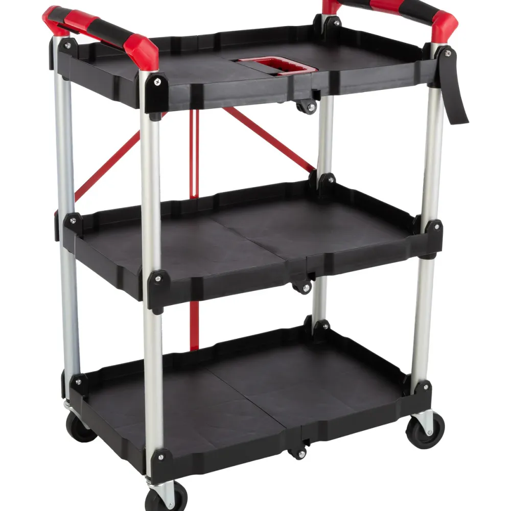 garrett-wade Folding Cart (50lb Capacity Per Shelf) Hot