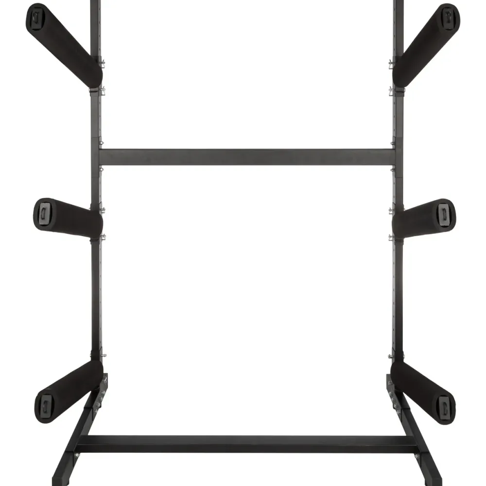 garrett-wade Freestanding Outdoor 3-Level Kayak and Canoe Rack Best