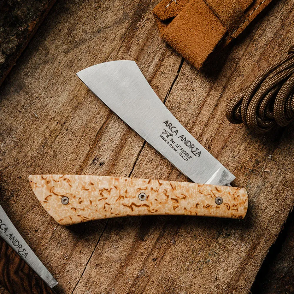 garrett-wade French Birchwood Pocket Knife Outlet