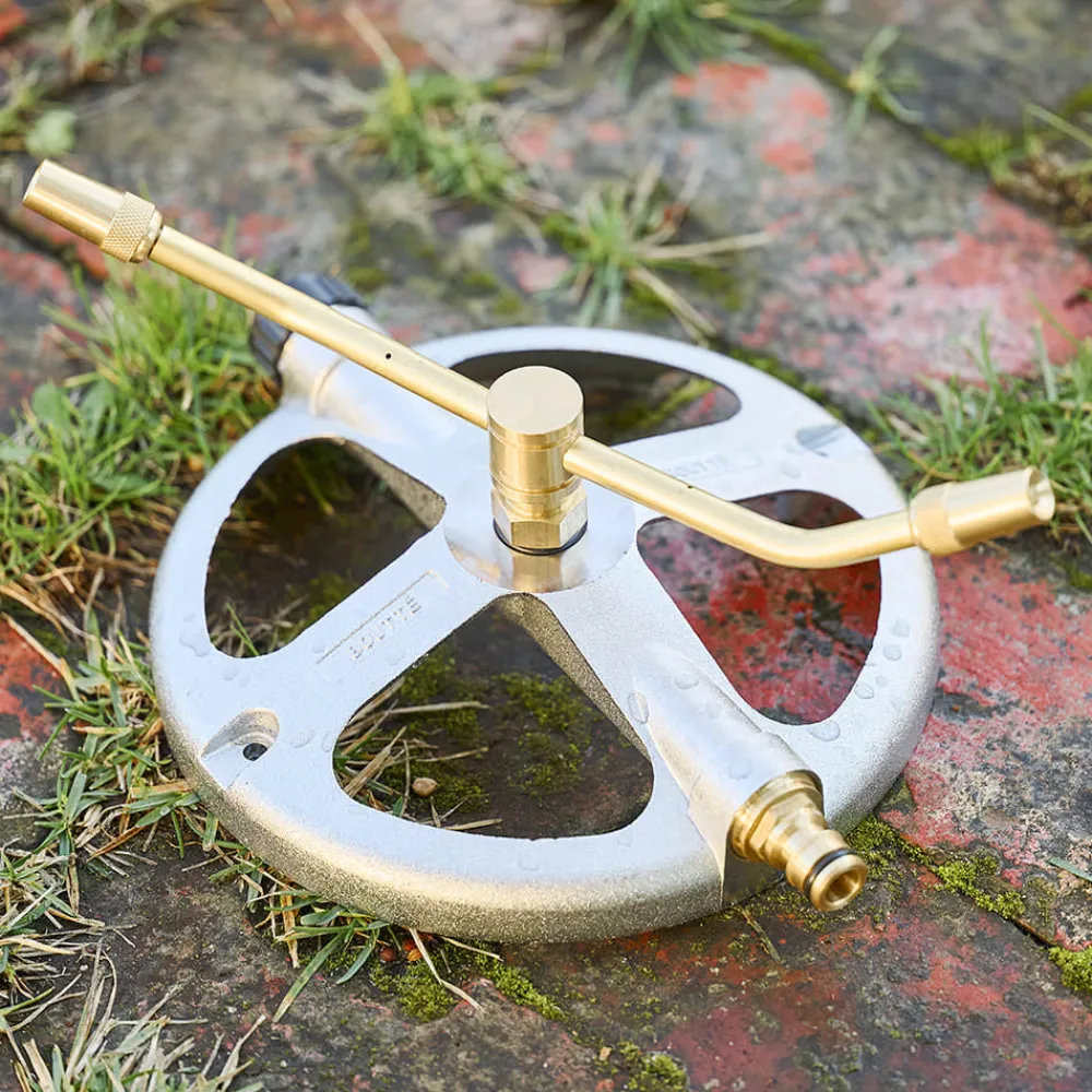 garrett-wade French Steel & Brass Rotating Garden Sprinkler Online