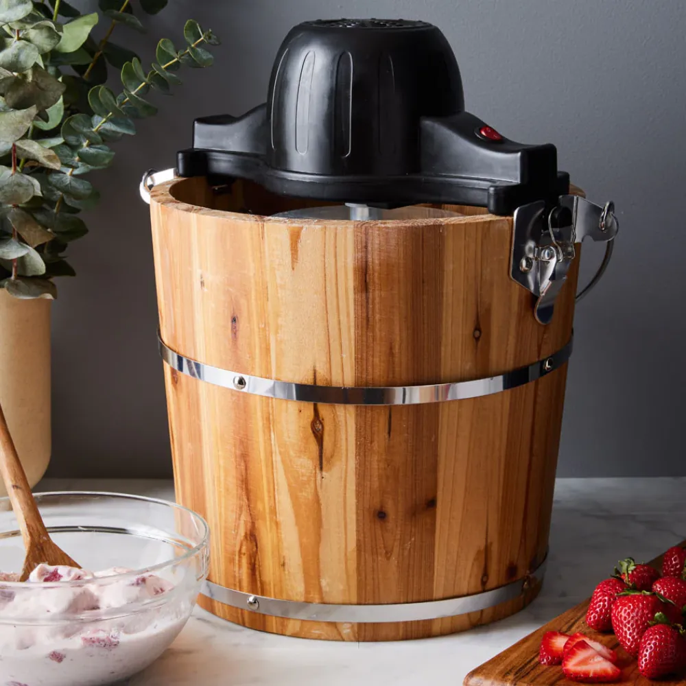 garrett-wade Fun Old-Fashioned Ice Cream Maker with A Boost New