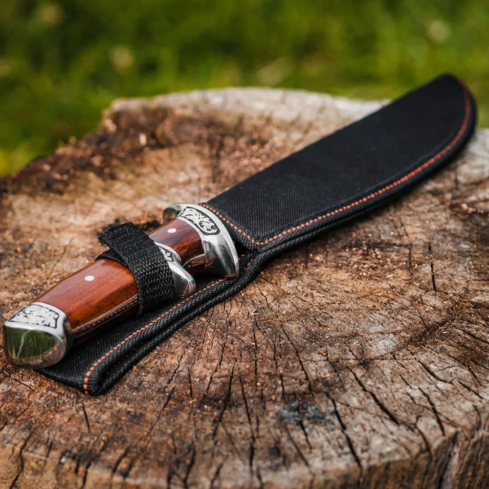 Garrett Wade Outdoorsman's Sheath Knife New