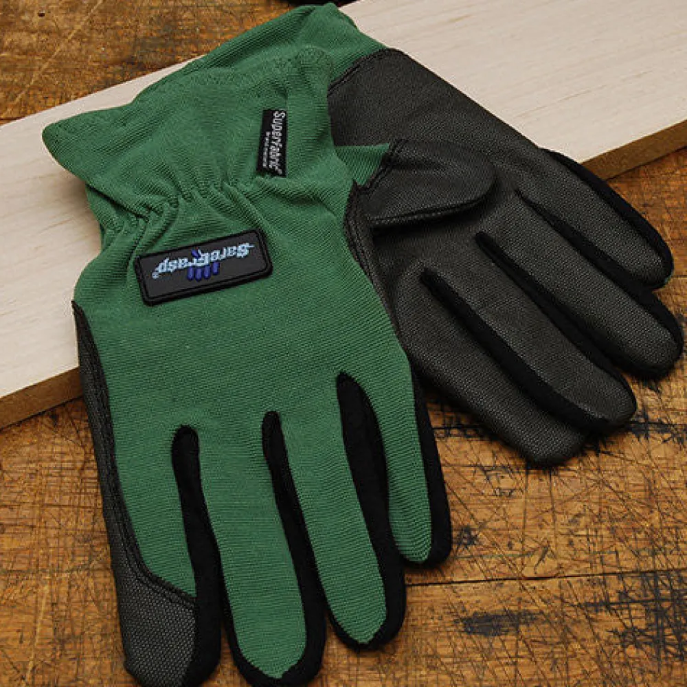 garrett-wade Green Safety Garden Gloves Large