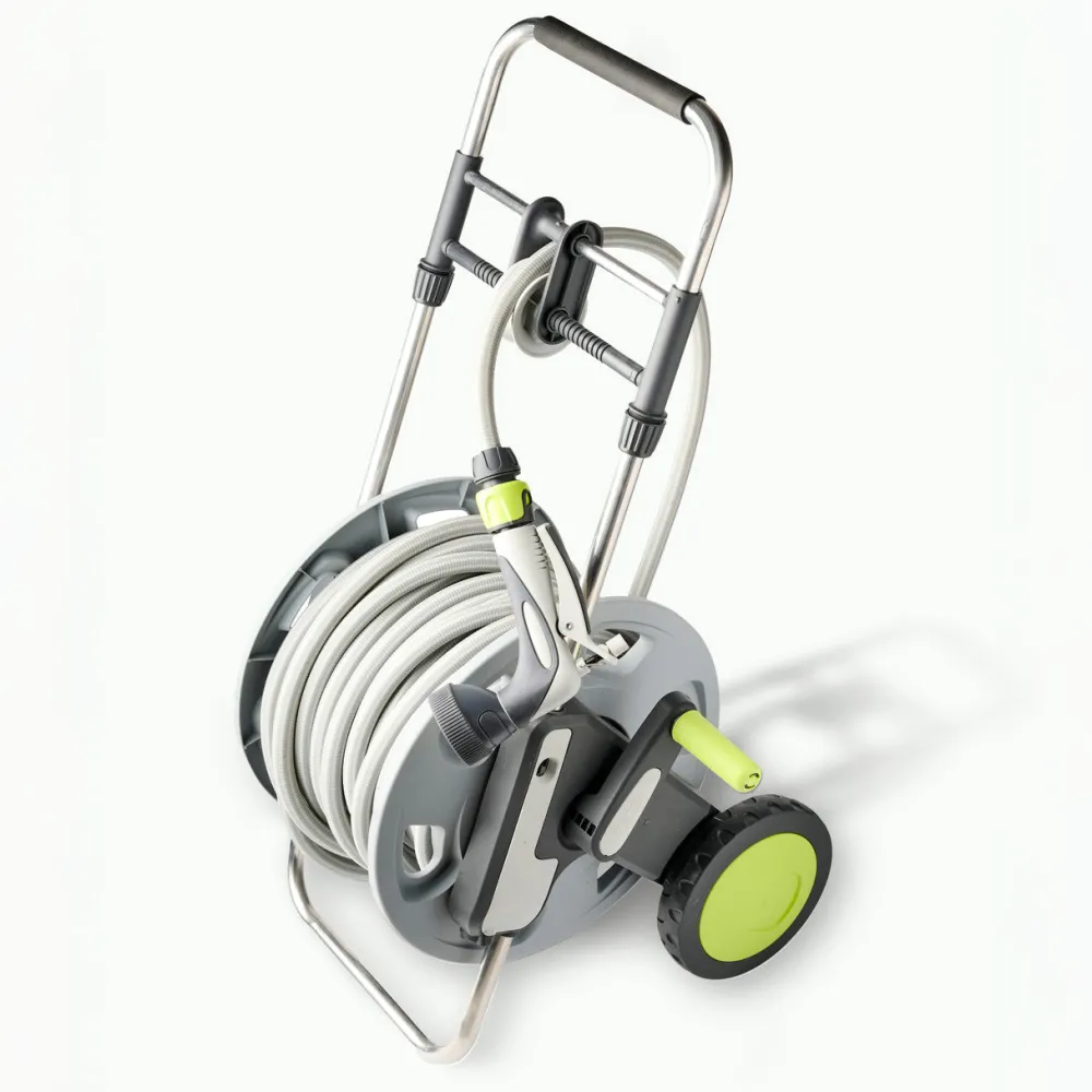garrett-wade Guided Hose Reel with 100' Ultra Tough Hose Clearance