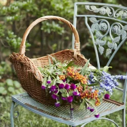 garrett-wade Handwoven Wicker Garden & Home Basket Outlet