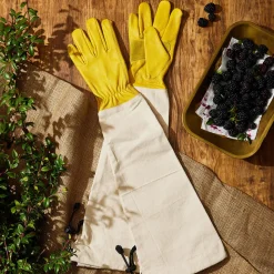 garrett-wade Heavy-Duty Bramble Gloves With Integrated Arm Guards Small Outlet