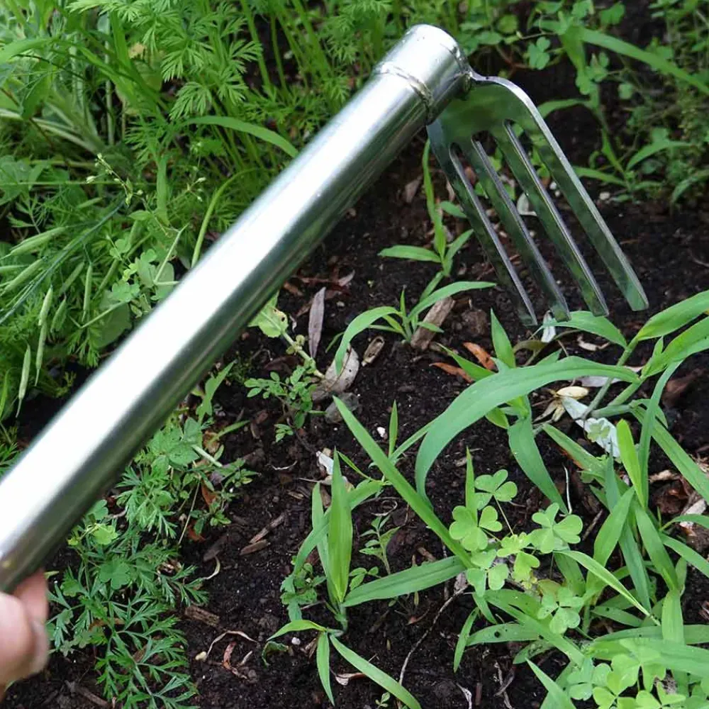 garrett-wade Indestructible Stainless-Steel Hoe & Cultivator Set Online