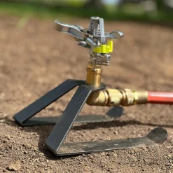 garrett-wade Italian-Made Wide-Area Sprinkler with Metal Sled