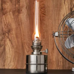 Garrett Wade Large Extra-Bright Nickel Oil Lamp Discount