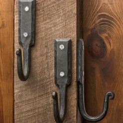 Garrett Wade Large Hand Forged Iron Wall Hook Best