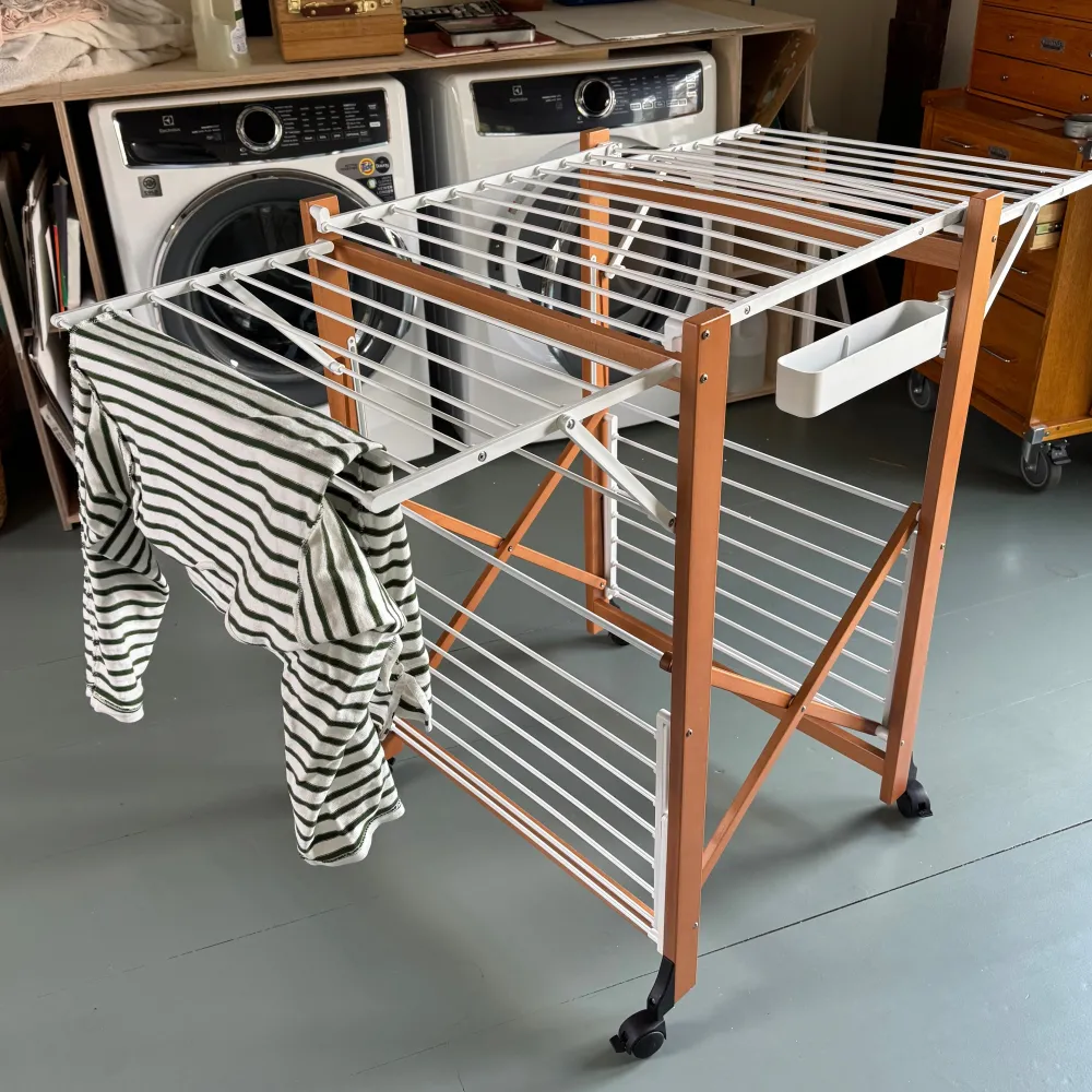 Garrett Wade Large Italian Laundry Drying Rack Discount