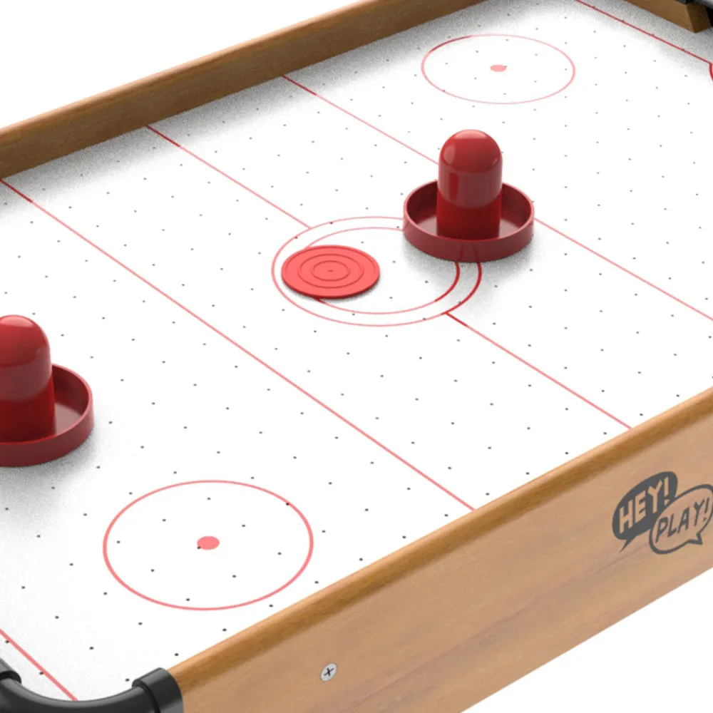 Garrett Wade Mini Arcade Air Hockey Table Game Outlet