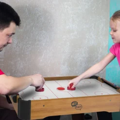 Garrett Wade Mini Arcade Air Hockey Table Game Outlet