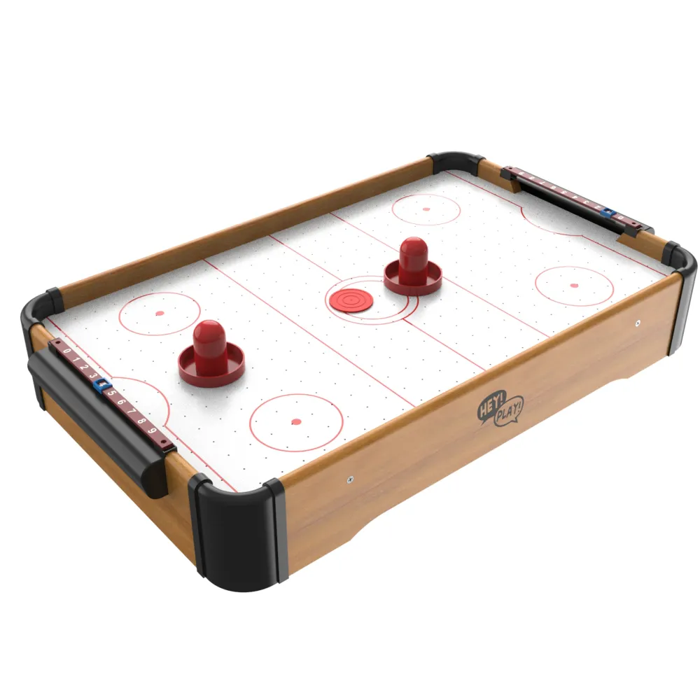 Garrett Wade Mini Arcade Air Hockey Table Game Outlet