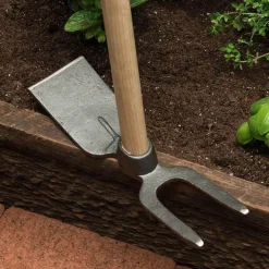 Garrett Wade Mini Hoe with 2-Prong Grubber Online