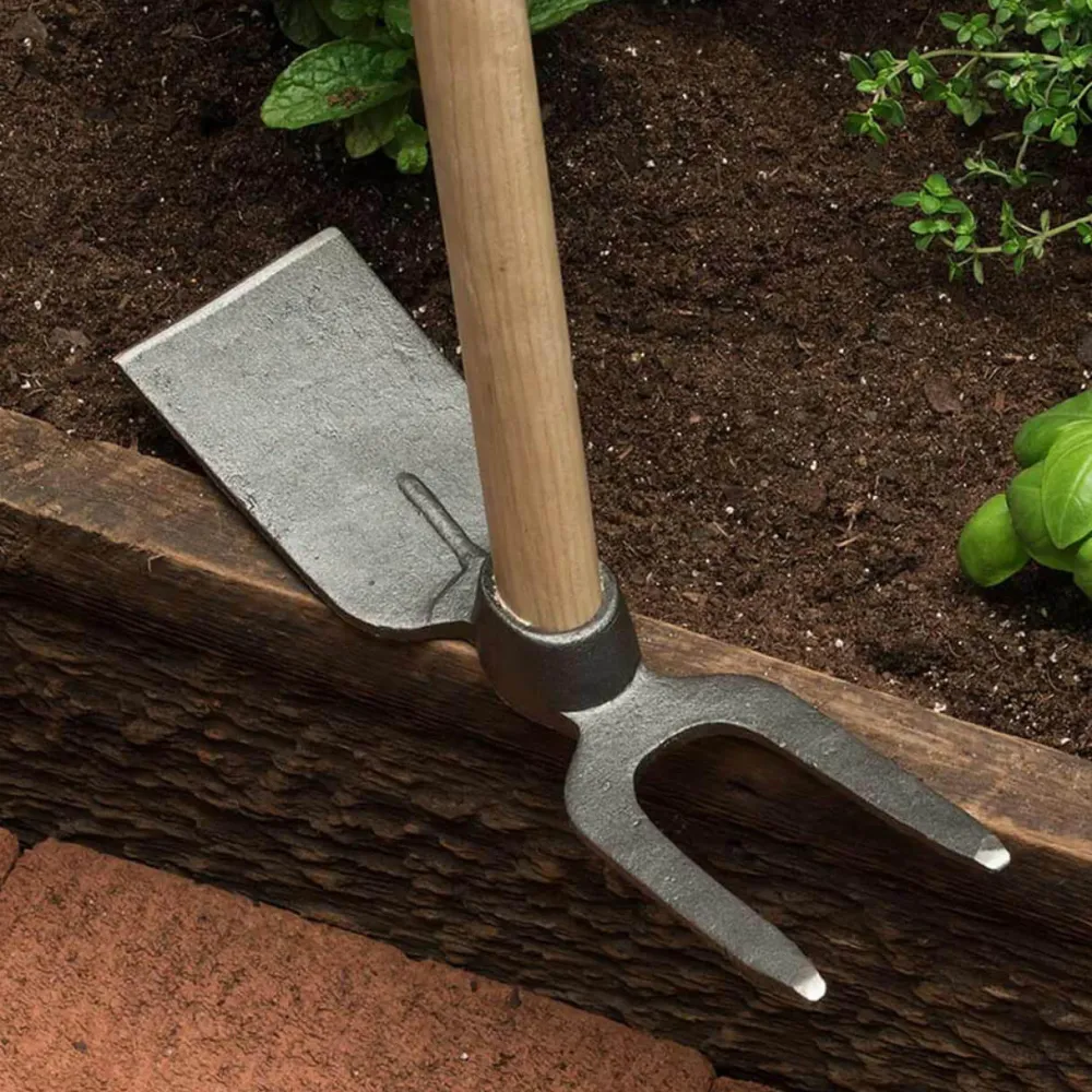 Garrett Wade Mini Hoe with 2-Prong Grubber Online