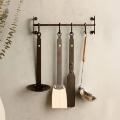Garrett Wade Netherton Black Iron Utensil Rail