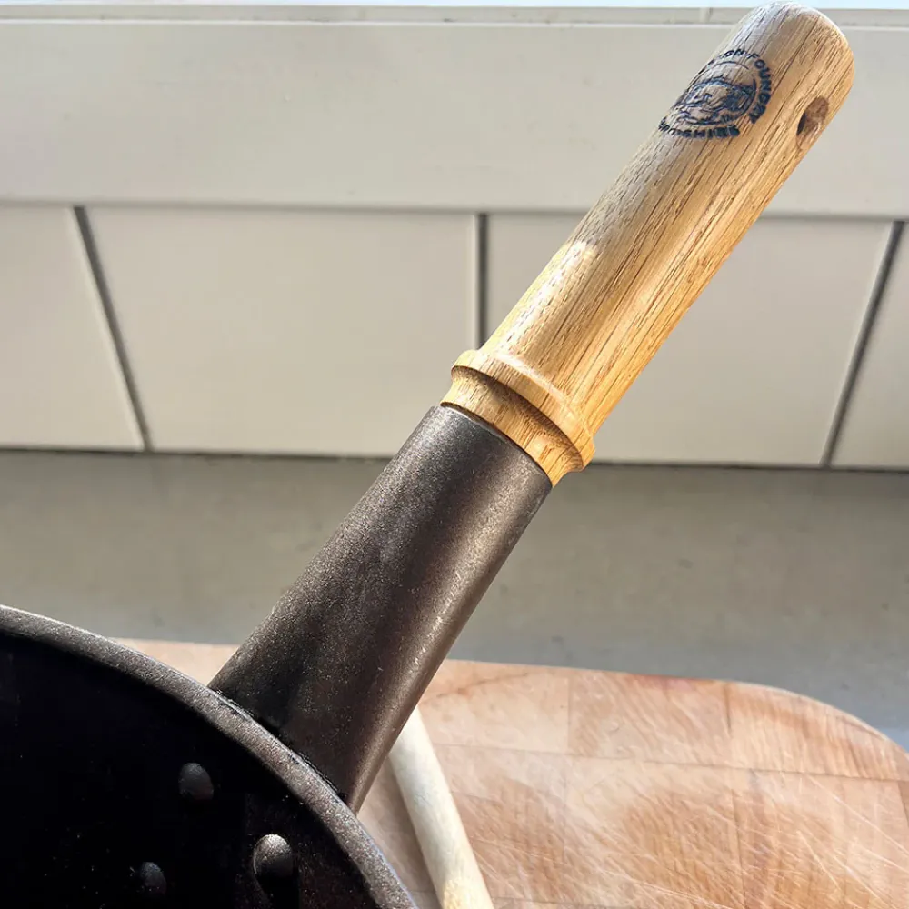 Netherton Long-Handled Spun Iron Wok Sale