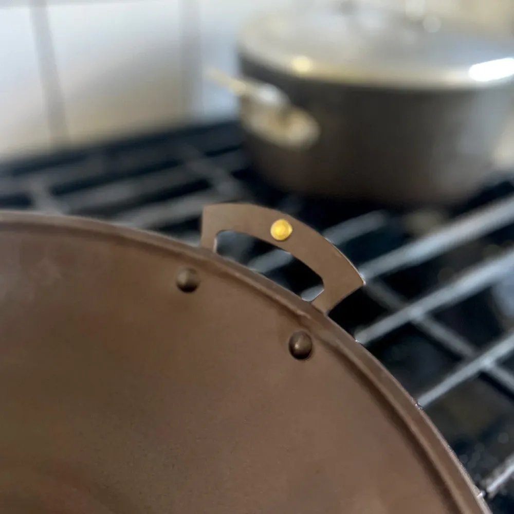 Netherton Prospector-Handled Spun Iron Wok