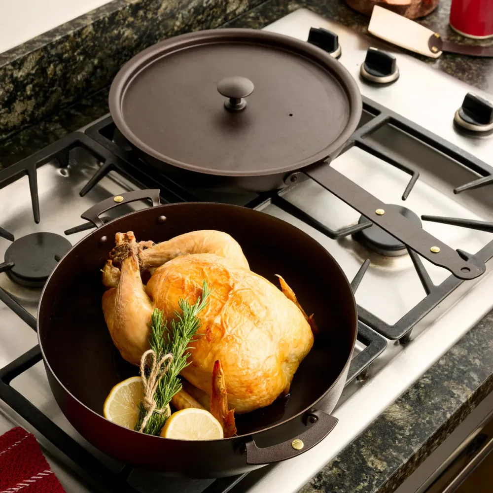 garrett-wade Netherton Spun Iron Cookware Set