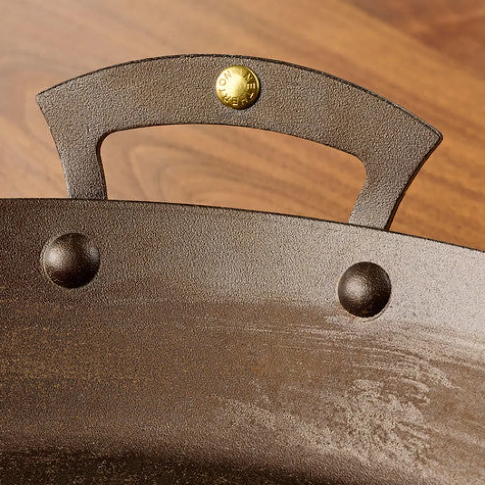 Netherton Spun Iron "Prospector" Cooking Pan Hot