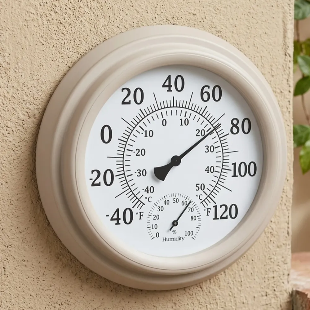 garrett-wade Outdoor Wall Thermometer and Hygrometer Outlet