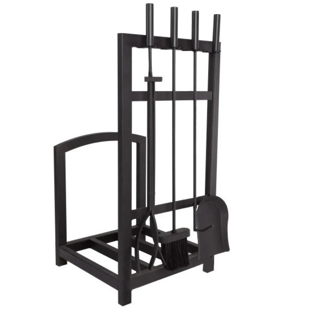 garrett-wade 5-Piece Firewood Rack Set New