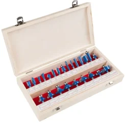 garrett-wade 24-Piece Router Bit Set New