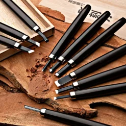 garrett-wade 10-Piece Wooden Carving Set Sale