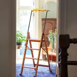 garrett-wade Premium Italian Beechwood Extendable Rolling Ladder Best