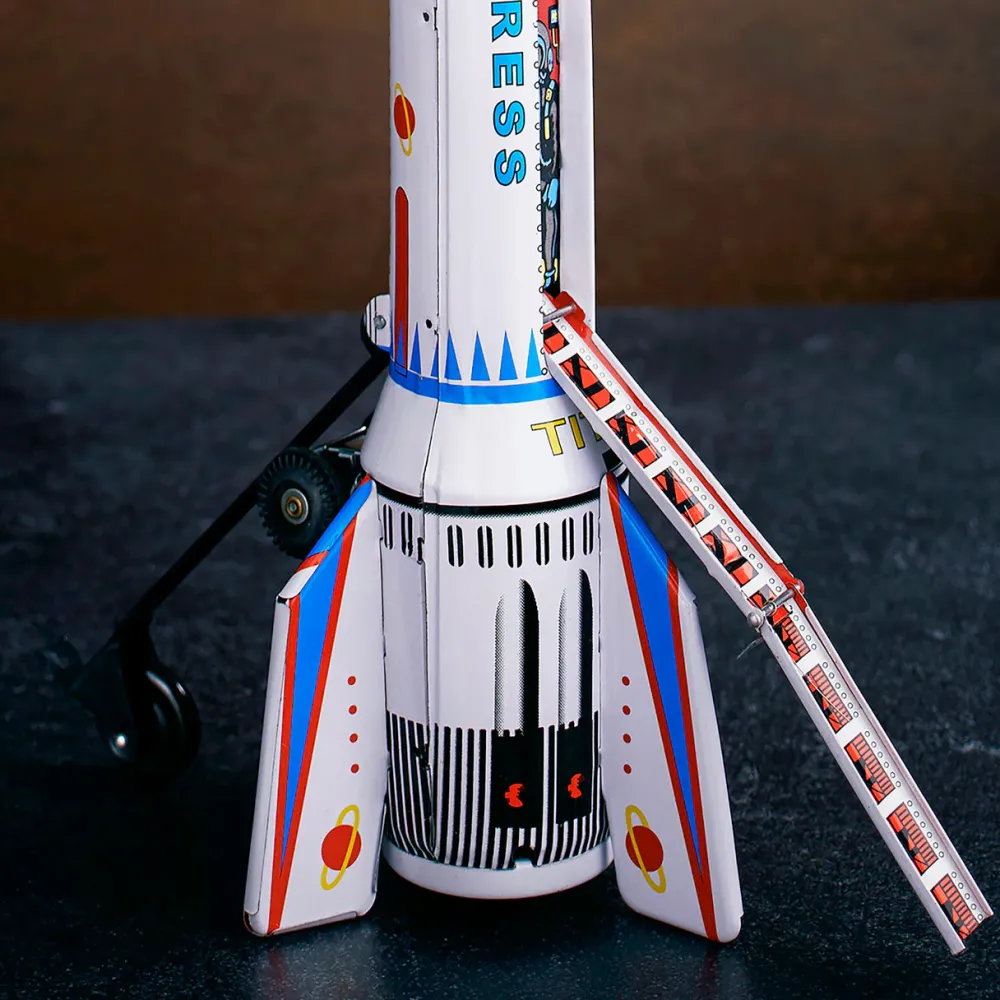 garrett-wade Retro Tin Rocket White Outlet