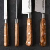 Garrett Wade Serrated Utility Knife 12cm Olivewood Online