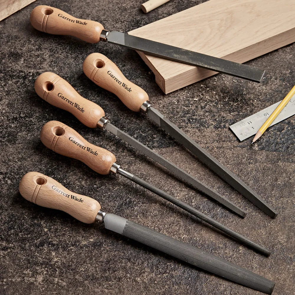 garrett-wade Set of 5 Crafter’s Steel Files New
