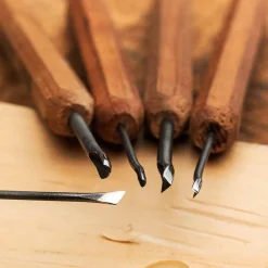 garrett-wade Set of 5 Micro-Carving Tools Outlet