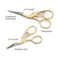 garrett-wade Set of Two Stork Embroidery Scissors Discount